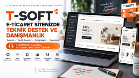 T-Soft altyapınızda teknik destek ve danışmanlık sunabilirim