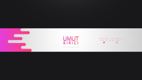 Youtube için yaptığım bir banner tasarımı