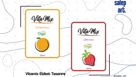 Vitamix Meyvesuyu- Ambalaj Tasarımı