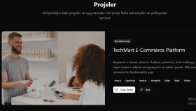 modern React ile profesyonel web sitesi geliştiririm