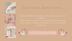 sizin için istediğiniz türden yazılar yazabilirim
