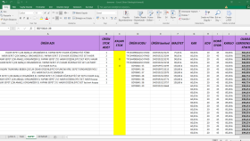 Excel veri hazırlama ve düzenleme