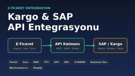 e-ticaret kargo ve SAP API entegrasyonları yaparım