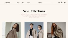 Kaira Figma Web Site Template