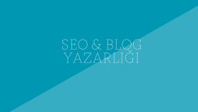 siteniz ve markanız için SEO uyumlu içerik yazarım