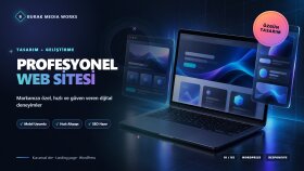 modern ve profesyonel kurumsal web sitesi tasarlarım