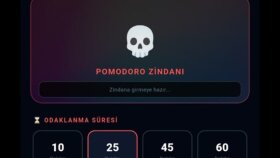 RPG oyun temalı pomodoro