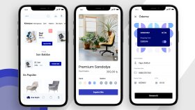 Yeni Bir Marka İçin E-ticaret App Tasarımı Yaptım