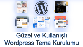 Güzel ve Kullanışlı Wordpress Tema Kurulumu