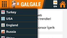 Galgale Menü