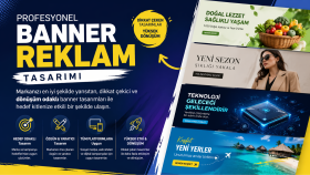 markanız için profesyonel reklam bannerları tasarlayabilirim