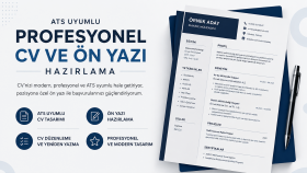 ATS uyumlu CV, ön yazı ve niyet mektupları oluştururum