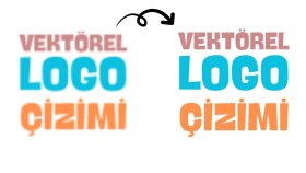 Hazır Logonun Vektörel Çizimi