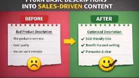 Etsy Ürün Açıklaması (Before–After) 