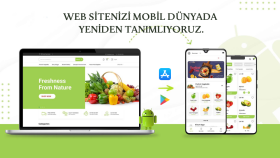 web sitenizi mobil uygulama(webview) yapabilirim