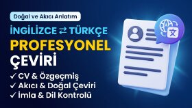 çevirmeniz gereken metinleri en uygun kalıplarla çeviriyorum