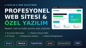prof. sıfırdan web sitesi ve CMS altyapısı geliştirebilirim