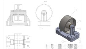 Solidworks Teknik Resim Örnekleri