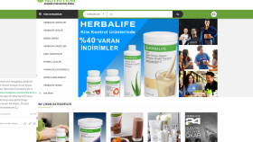 Herbalife E-Ticaret sitesi tasarımı