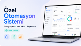 ihtiyacınıza özel otomasyon sistemleri geliştiririm