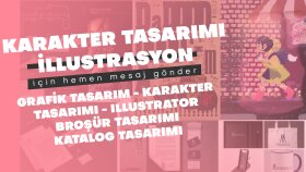 illüstrasyon, karakter tasarımı ve dijital çizim yapıyorum