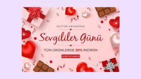 Sevgililer Günü Sosyal Medya Tasarımı