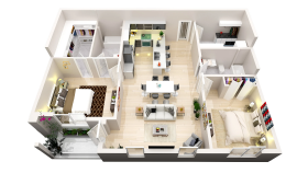 Mimari 2D / 3D Tasarımlarım