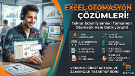 Excel vba makro ve otomasyon geliştiriyorum