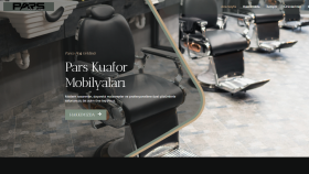 Pars Kuaför Mobilyaları İçin Kurumsal Web Sitesi Yaptık