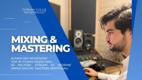 sertifikalı ses mühendisi olarak mix ve mastering yaparım