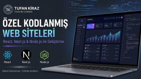 sizlere anahtar teslim web sitesi yaparım