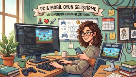 mobil ve pc oyunlarınız için prototipler geliştirebilirim