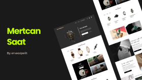 Mertcan Saat - Landing Page Tasarım