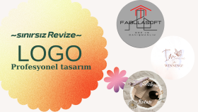 modern ve dikkat çekici logo tasarımları yapıyorum