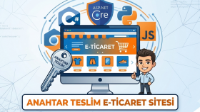 anahtar teslim, özel yapım e-ticaret sitesi yapıyorum