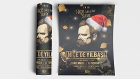 Niçe Cafe Bar Afiş/Poster Tasarımı