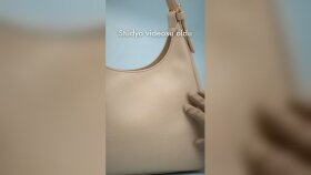 Deri Hobo Çanta - Mankensiz Ürün Videosu