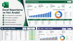 Excel raporlama ve veri analizi hizmeti sunarım
