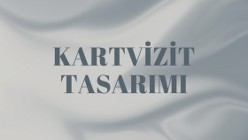 kartvizit tasarlarım