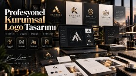 markanıza özel profesyonel kurumsal logo tasarlarım