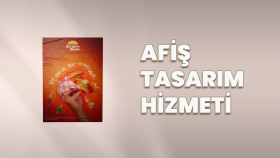 sizin için afiş, broşür tasarımı yaparım