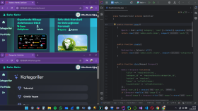 laravel tabanlı modern web sitesi çözümleri sunuyorum
