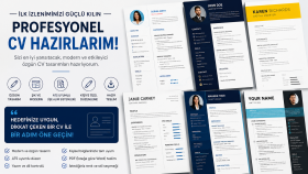 özgün ve işverenlerin dikkatini çekecek CV hazırlarım