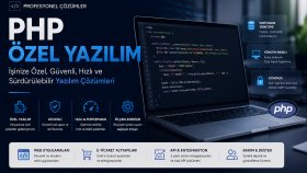 işletmenize özel php yazılımlar geliştiriyorum