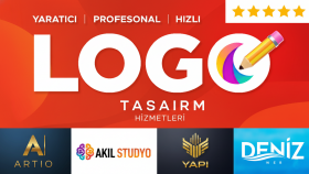 modern ve premium kurumsal logo tasarımları yapıyorum