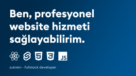 profesyonel bir şekilde web sitesi hizmetleri sunabilirim