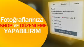 yaratıcılığımla fotoğraflarınıza shop ve düzenleme yaparım
