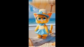3D Konuşan Kedi Animasyonu