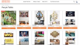 Özel Ahşap Poster E-ticaret Sitesi
