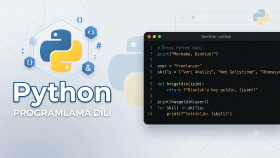 Python ile yapay zeka çalışmaları yaparım